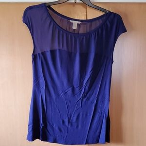 Banana Republic Cap Sleeve Blouse